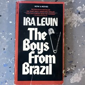 The Boys From Brazil by Ira Levin 1978 PB Dell Movie Tie-In